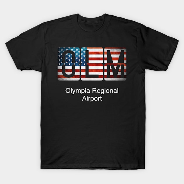 OLM Olympia Regional Airport T-Shirt by Storeology